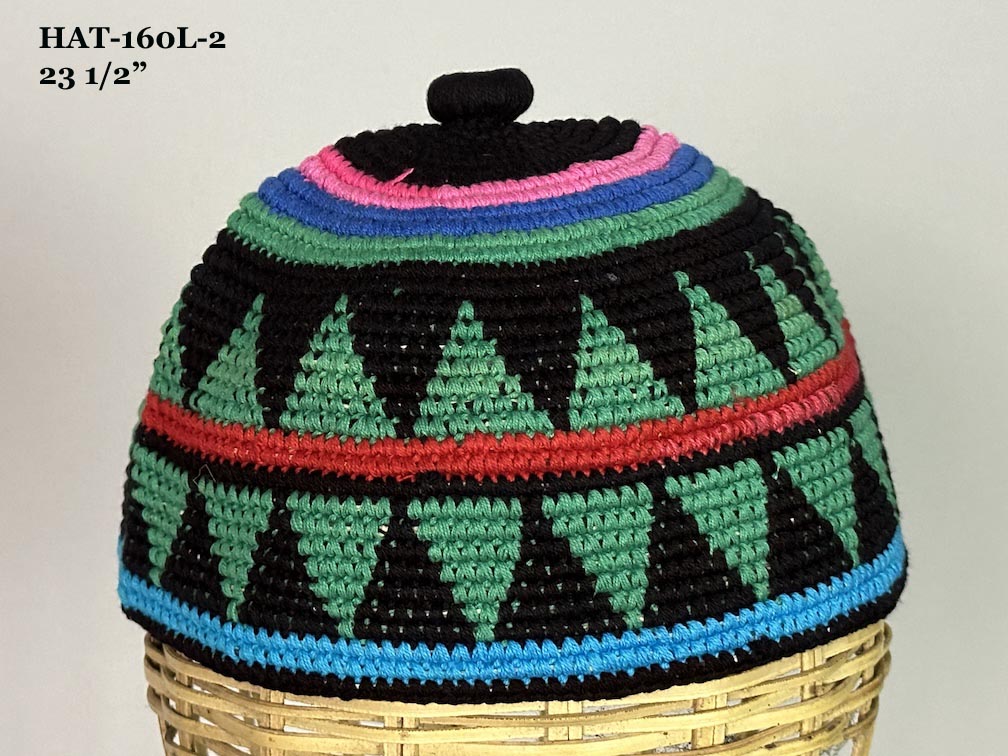 Large Size Woven Cotton African Kufi Men's Hat