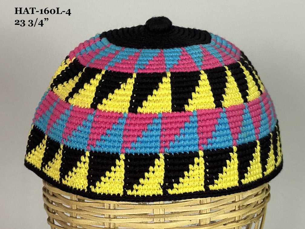 Large Size Woven Cotton African Kufi Men's Hat