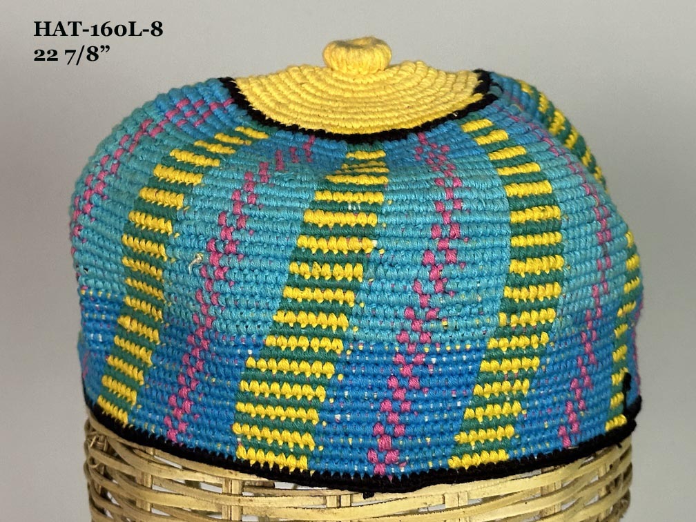 Large Size Woven Cotton African Kufi Men's Hat