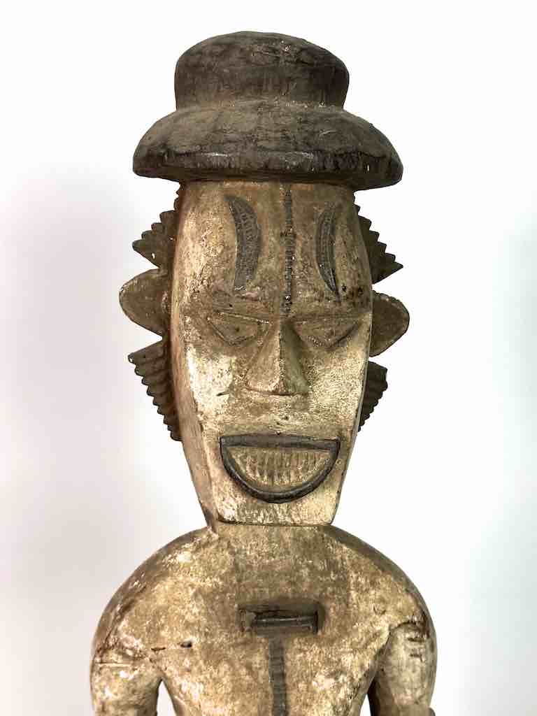 Vintage Orobo Man Spirit Statue | 22" - Nigeria