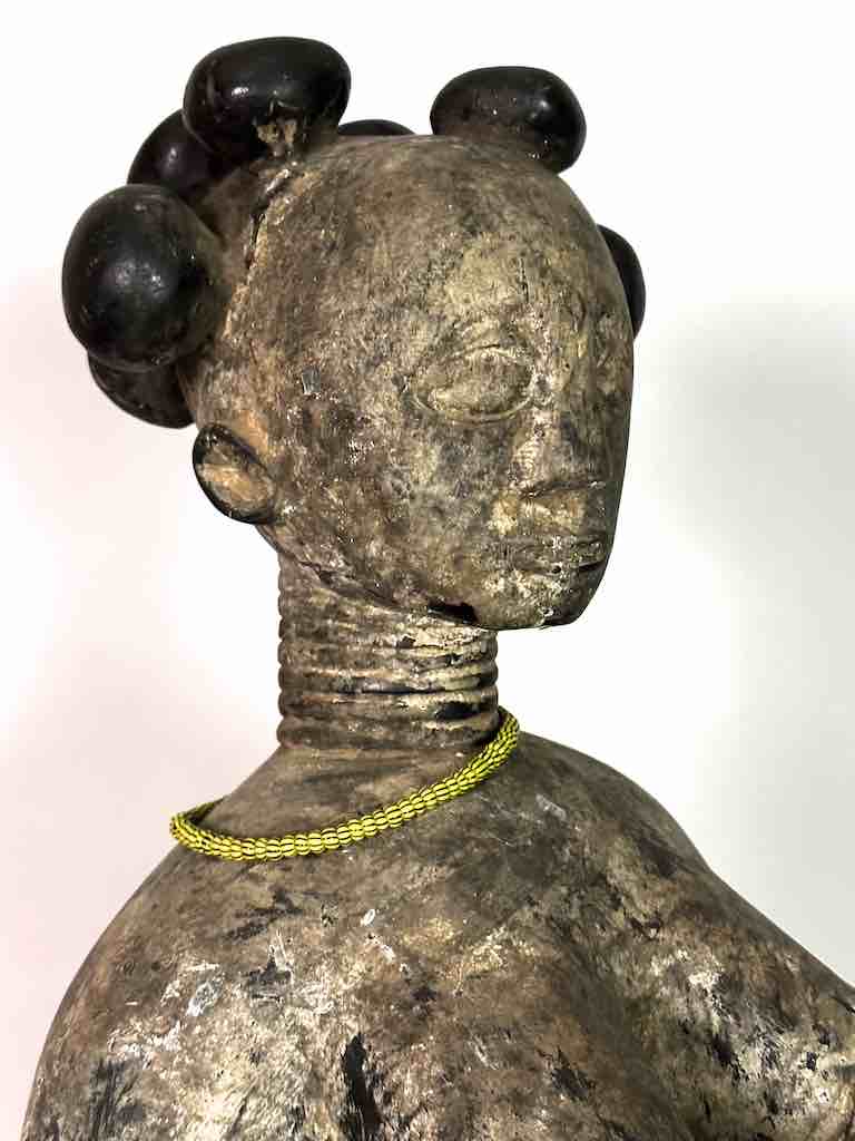 Ashanti Mother and Child Spirit Statue | 28"