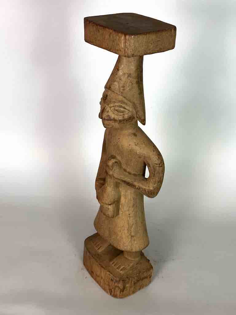 Vintage Fon Standing Man Fetish Statue | 24" - Benin