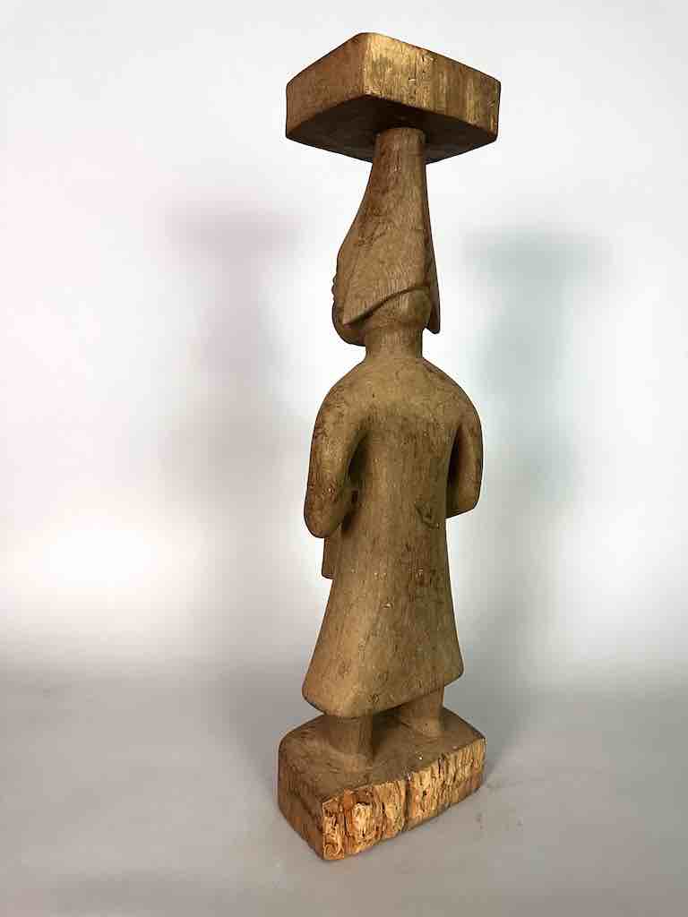 Vintage Fon Standing Man Fetish Statue | 24" - Benin