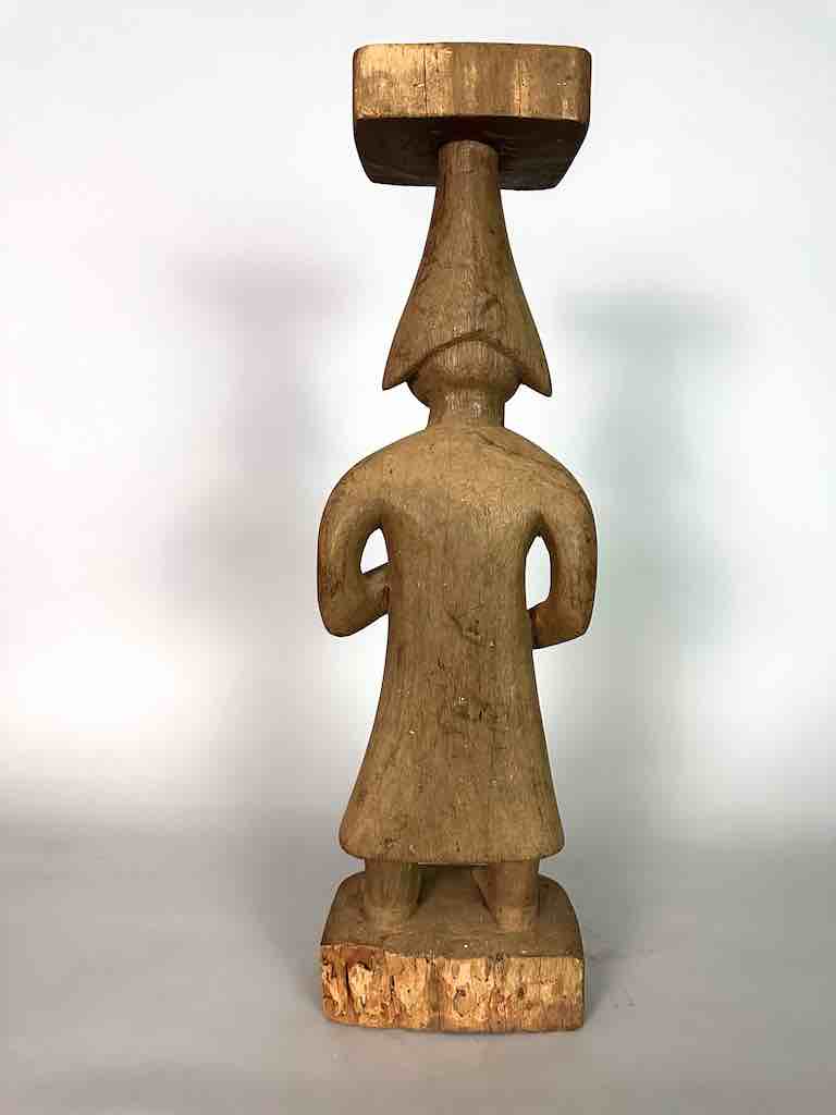 Vintage Fon Standing Man Fetish Statue | 24" - Benin