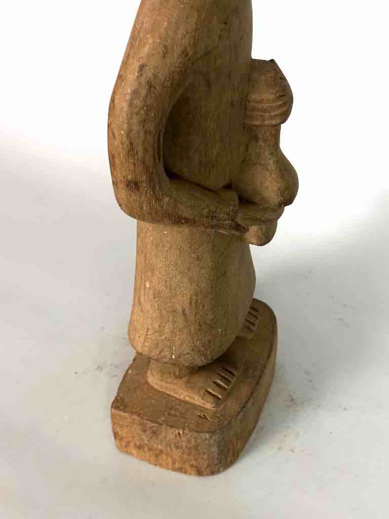 Vintage Fon Standing Man Fetish Statue | 24" - Benin