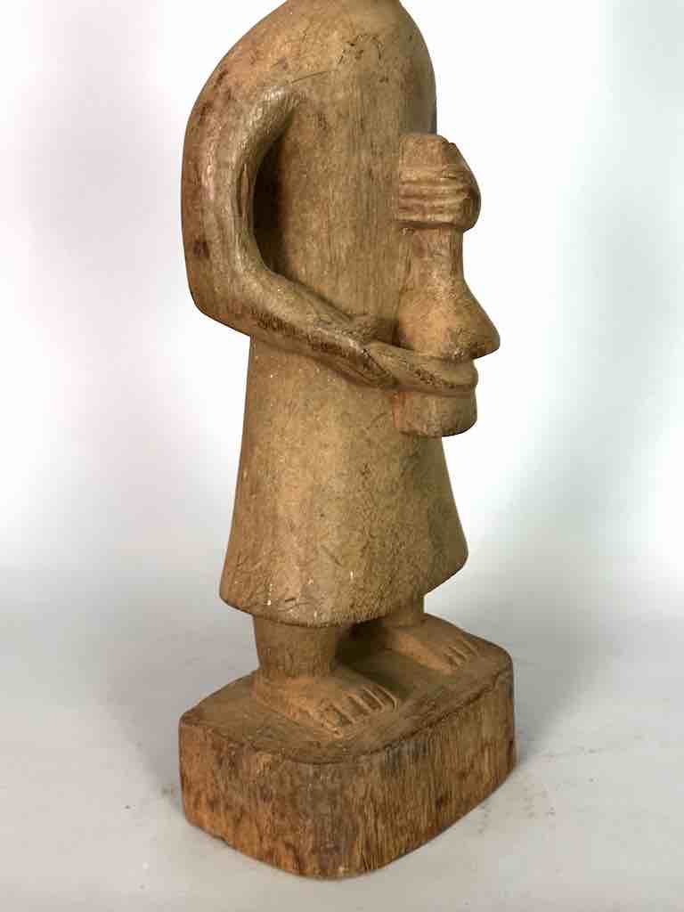 Vintage Fon Standing Man Fetish Statue | 24" - Benin