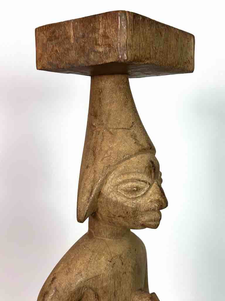 Vintage Fon Standing Man Fetish Statue | 24" - Benin