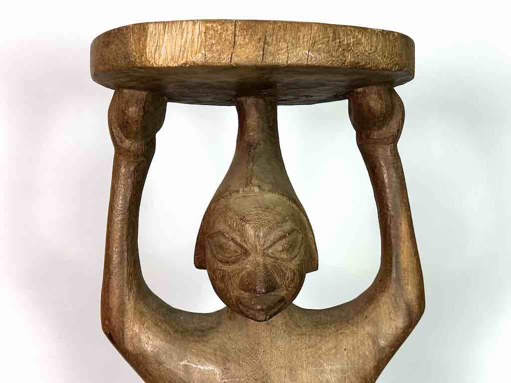 Vintage Fon Standing Man Fetish Statue | 30" - Benin