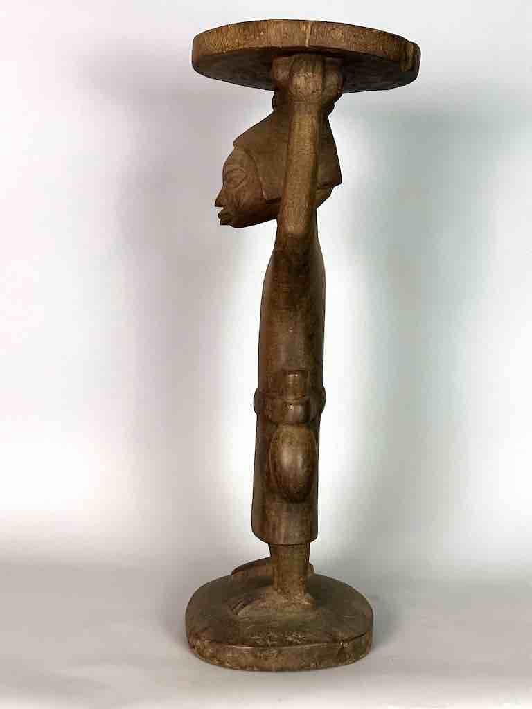 Vintage Fon Standing Man Fetish Statue | 30" - Benin