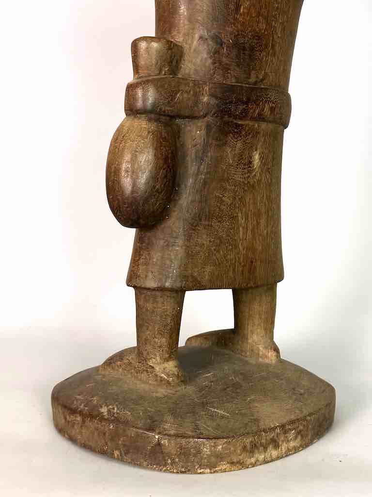 Vintage Fon Standing Man Fetish Statue | 30" - Benin