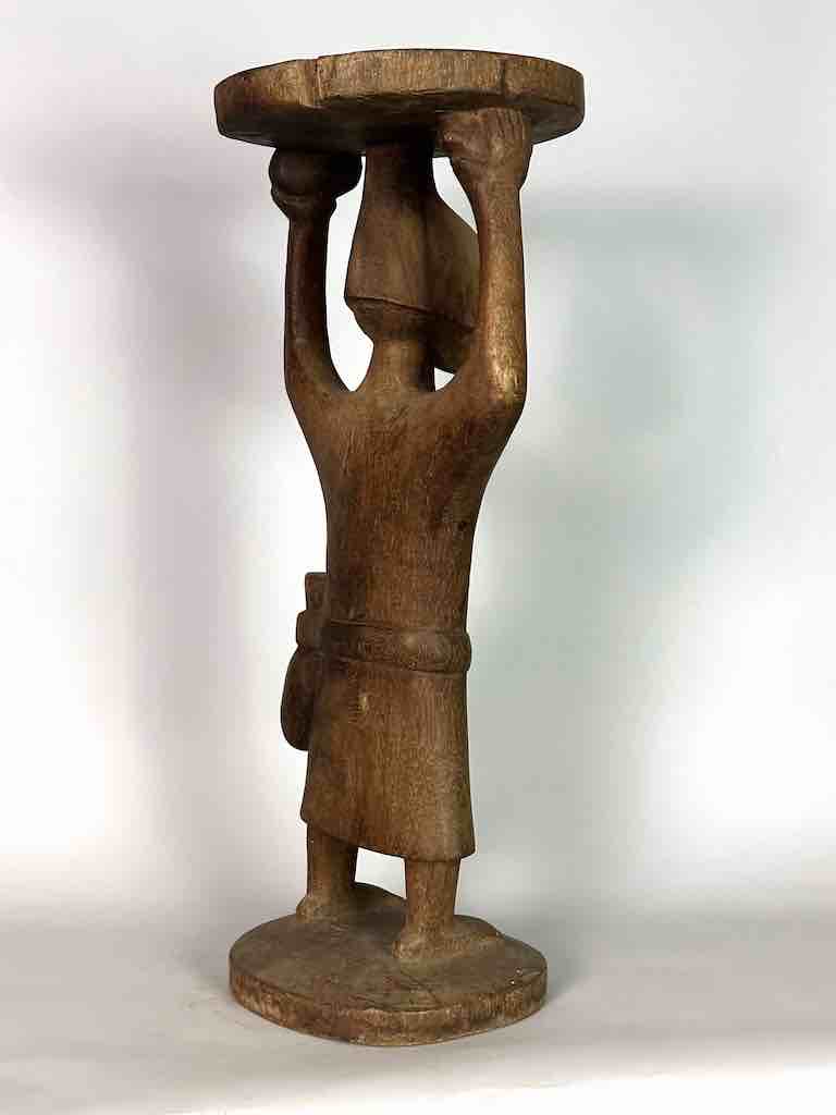 Vintage Fon Standing Man Fetish Statue | 30" - Benin