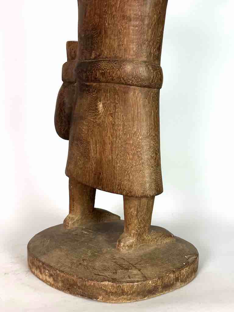 Vintage Fon Standing Man Fetish Statue | 30" - Benin