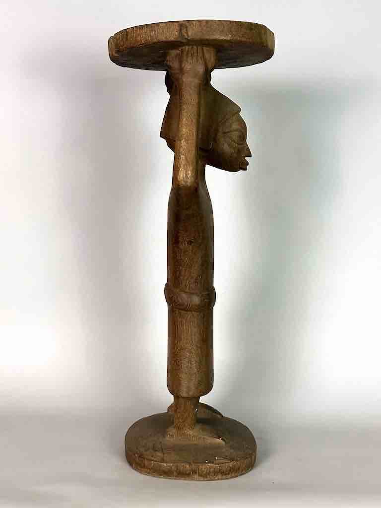 Vintage Fon Standing Man Fetish Statue | 30" - Benin