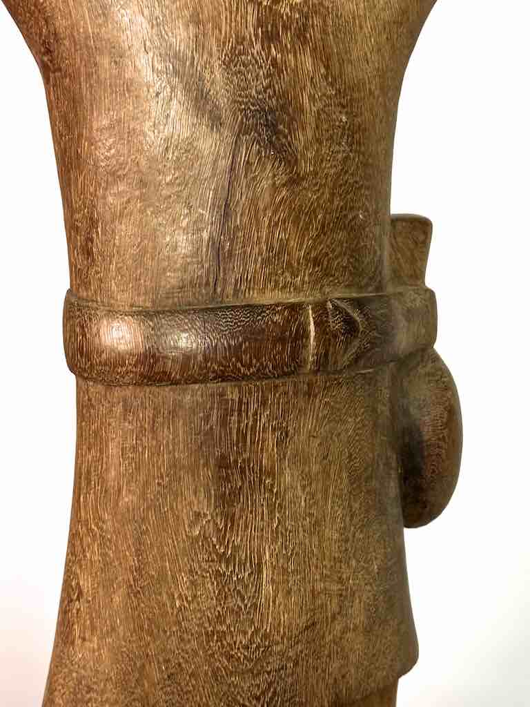 Vintage Fon Standing Man Fetish Statue | 30" - Benin