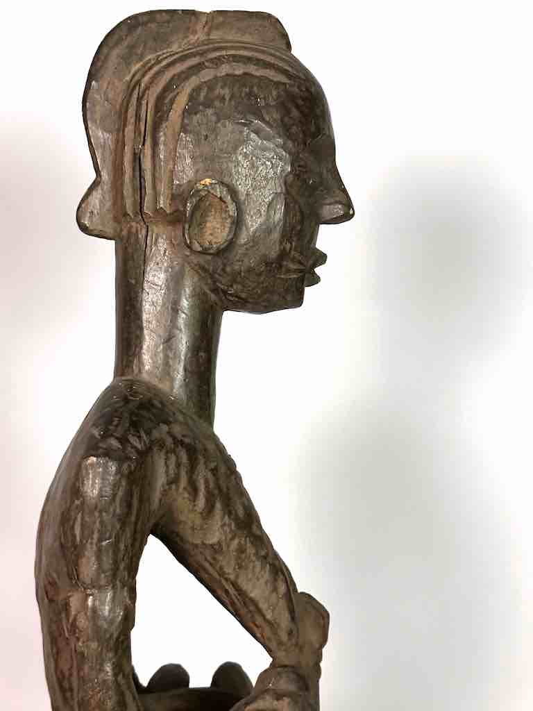 Ashanti Mother Suckling Child Spirit Statue | 24"