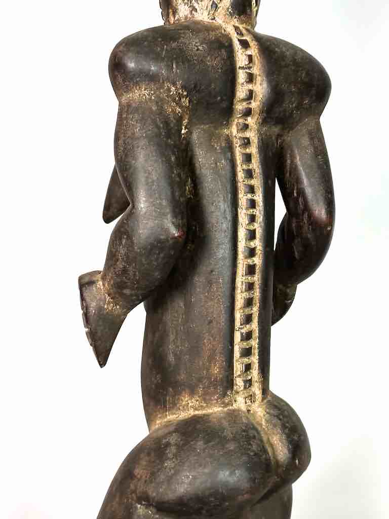 Large Baule Male Ancestor Spirit Statue | 30"