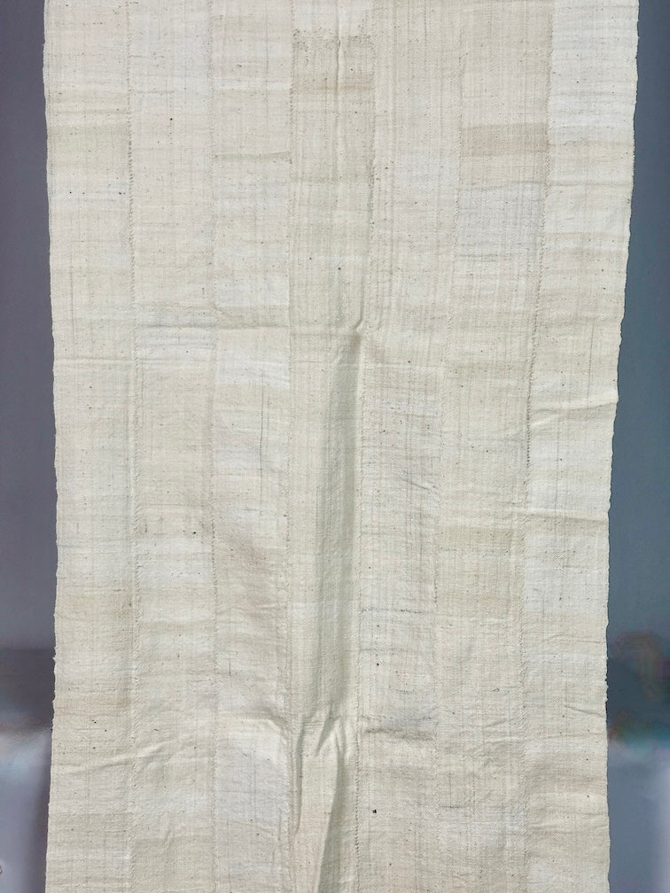 Mossi Homespun Cotton Natural Shawl - Burkina Faso - Niger Bend