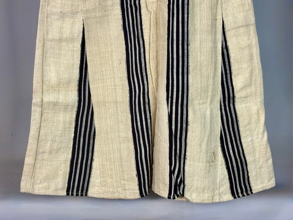 Mossi Homespun Cotton Natural Sleeveless Dress - Burkina Faso - Niger Bend