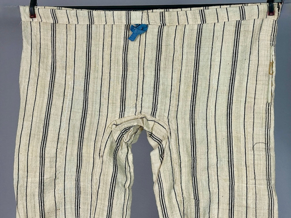 Mossi Homespun Cotton Natural Pants - Burkina Faso - Niger Bend