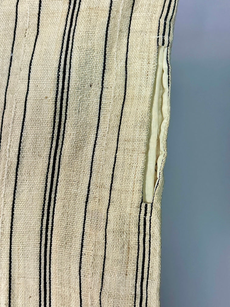 Mossi Homespun Cotton Natural Pants - Burkina Faso - Niger Bend