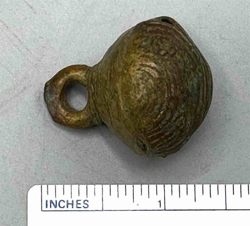 Very Old Vintage Small Brass Dogon Bell - Mali