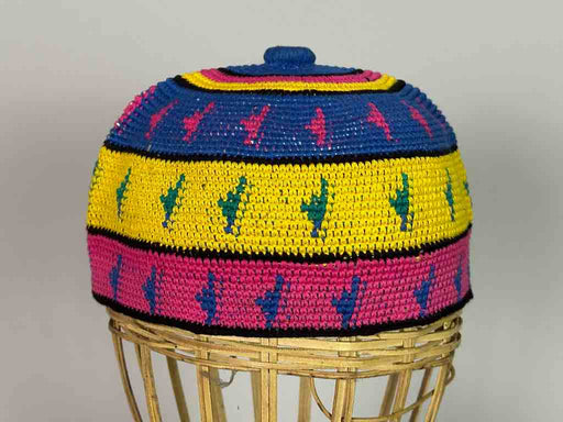 Extra Large Size Woven Cotton African Kufi Men's Hat