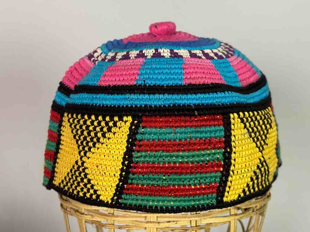 Extra Large Size Woven Cotton African Kufi Men's Hat