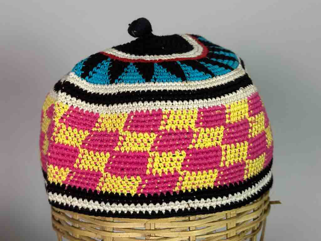 Extra Large Size Woven Cotton African Kufi Men's Hat