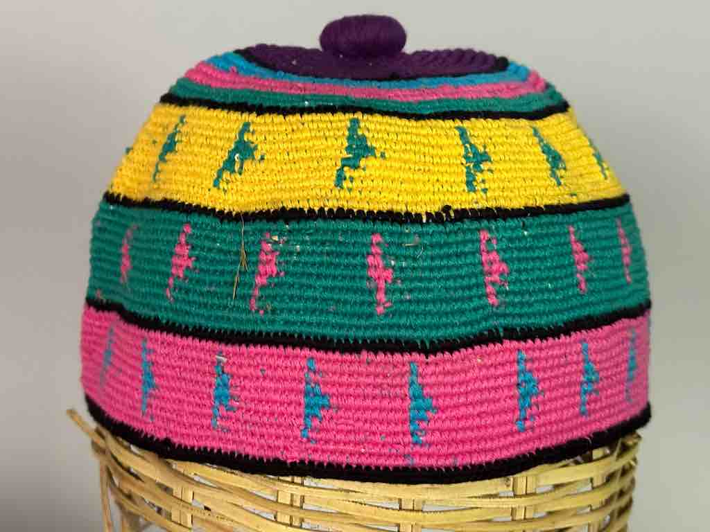 Extra Large Size Woven Cotton African Kufi Men's Hat