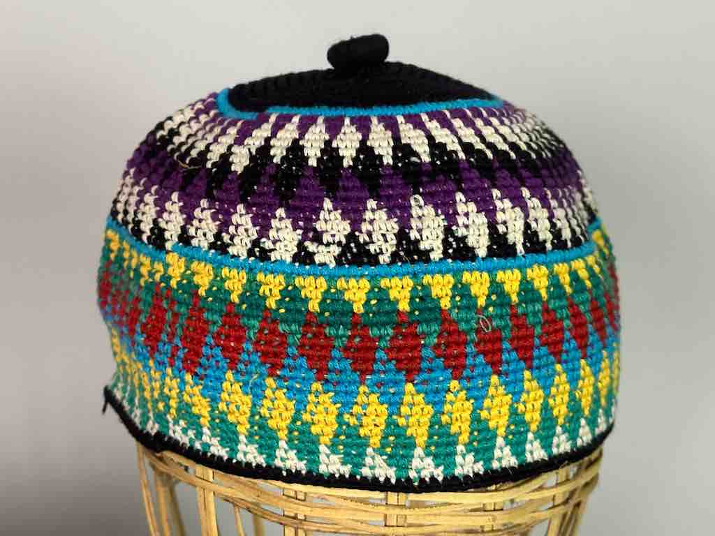 Extra Large Size Woven Cotton African Kufi Men's Hat