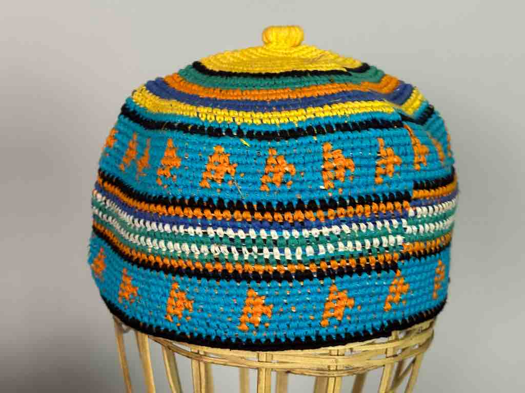 Extra Large Size Woven Cotton African Kufi Men's Hat