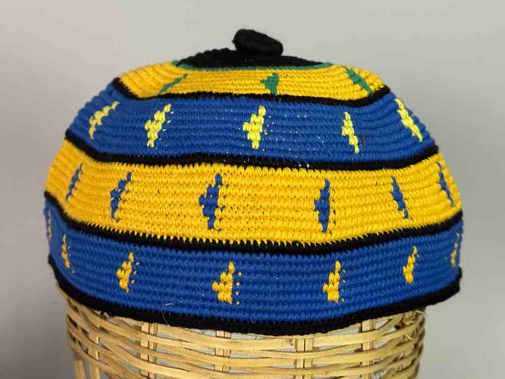 Extra Large Size Woven Cotton African Kufi Men's Hat
