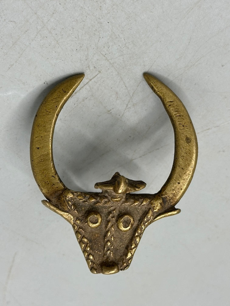 Akan Proverbial Brass Ring: Wisdom Governs Strength - Size 10+