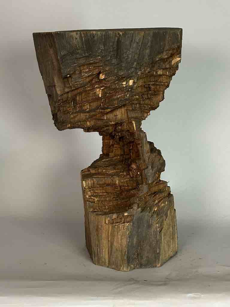 African Woodblock Stool Transformational & Sculptural- Ivory Coast