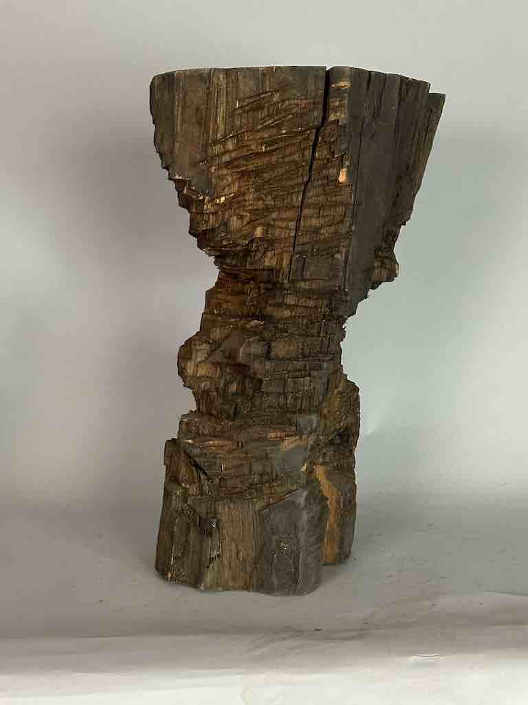 African Woodblock Stool Transformational & Sculptural- Ivory Coast