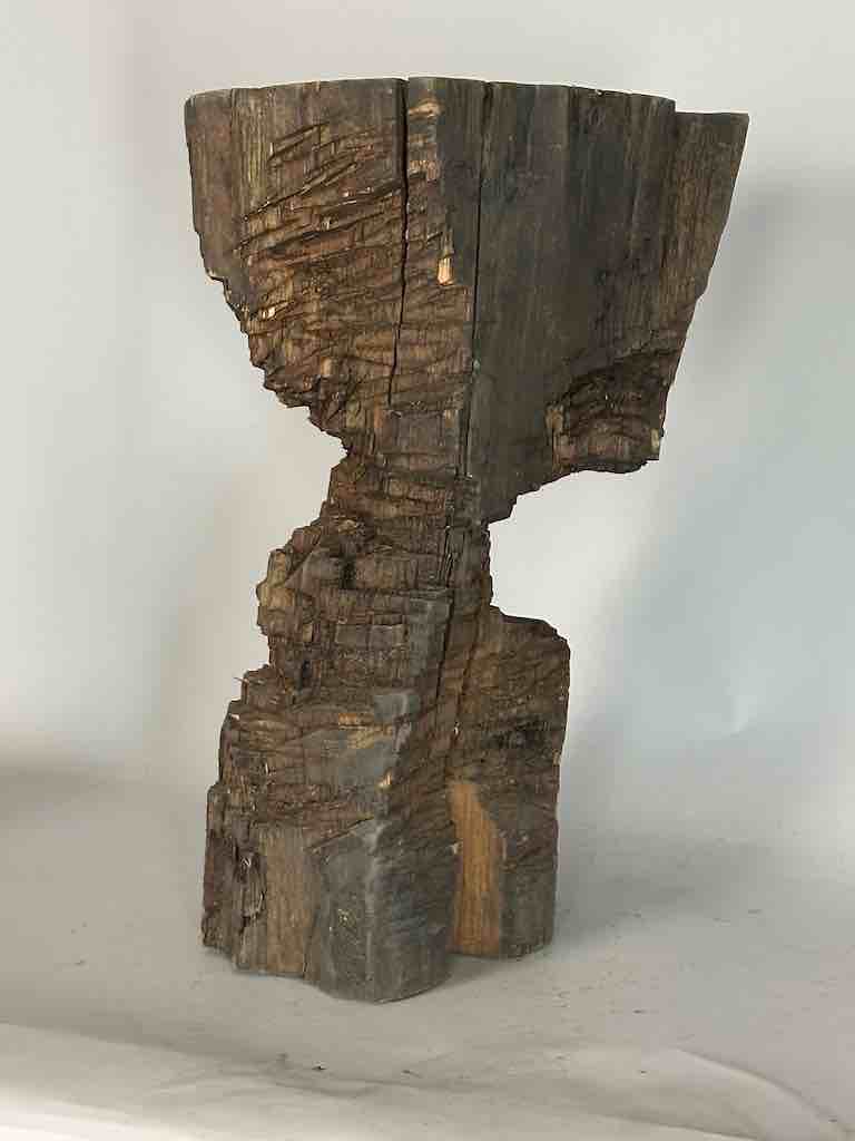 African Woodblock Stool Transformational & Sculptural- Ivory Coast