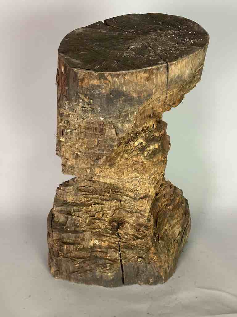 African Woodblock Stool Transformational & Sculptural- Ivory Coast