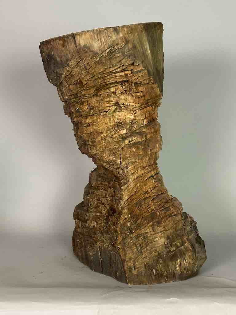 African Woodblock Stool Transformational & Sculptural- Ivory Coast