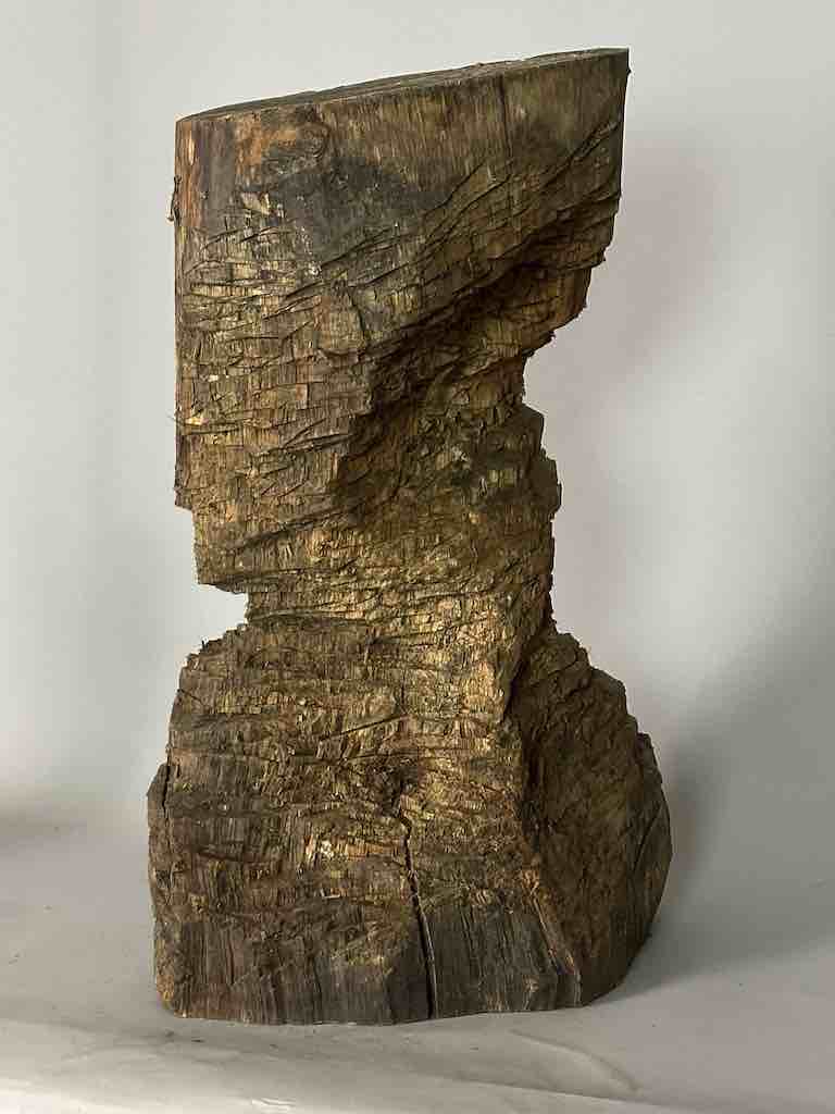 African Woodblock Stool Transformational & Sculptural- Ivory Coast