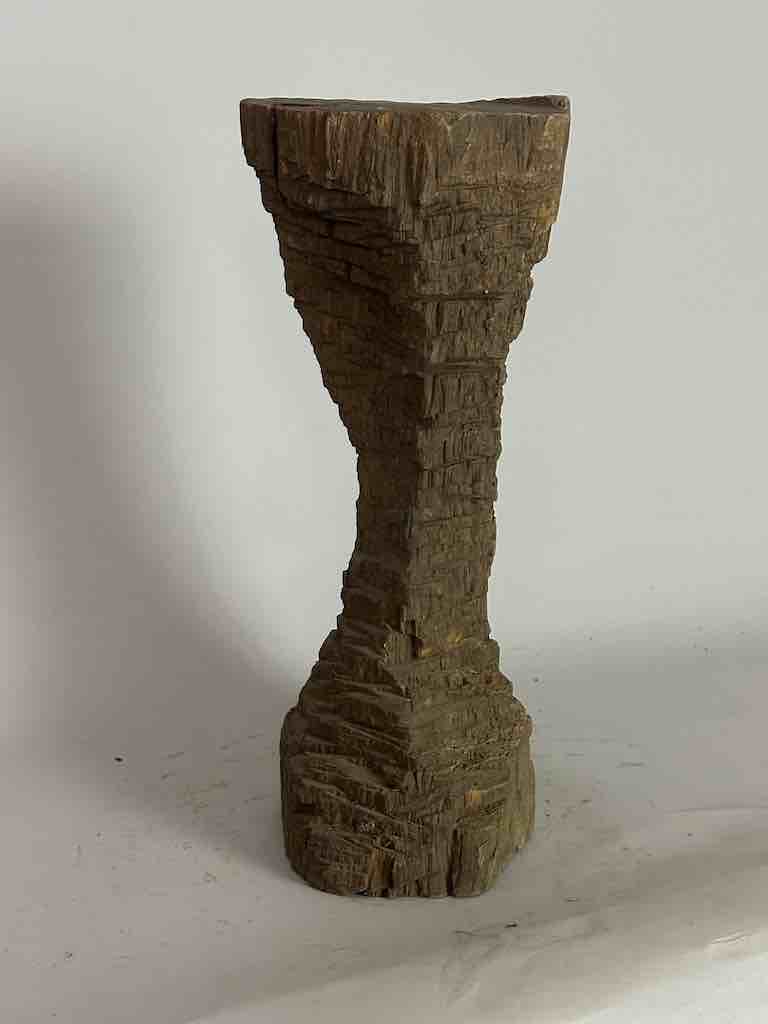 African Woodblock Stool Transformational & Sculptural- Ivory Coast