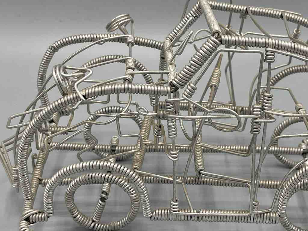 Large African Recycled Wire Toy Car - Niger