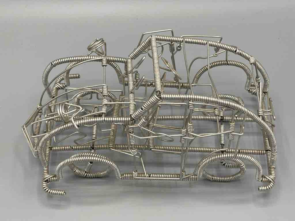 Large African Recycled Wire Toy Car - Niger