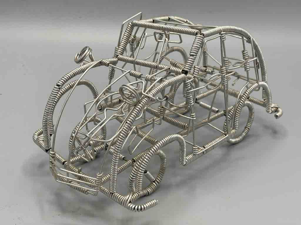 Large African Recycled Wire Toy Car - Niger