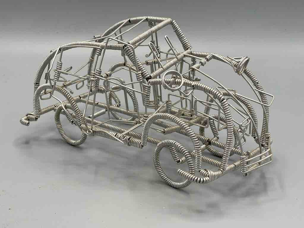 Large African Recycled Wire Toy Car - Niger