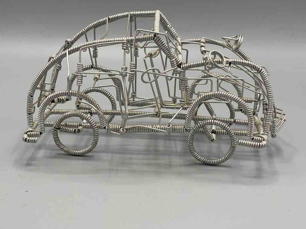 Large African Recycled Wire Toy Car - Niger