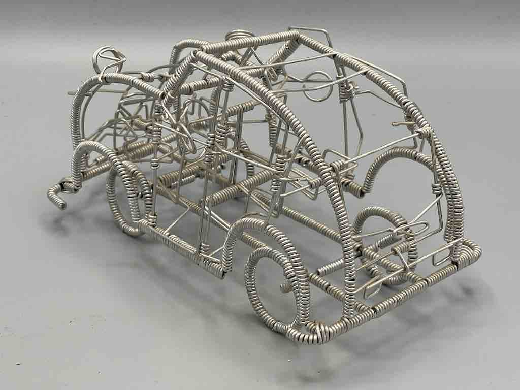 Large African Recycled Wire Toy Car - Niger