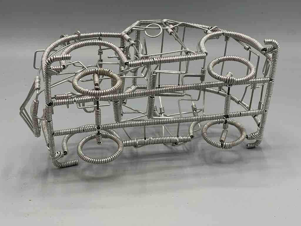 Large African Recycled Wire Toy Car - Niger