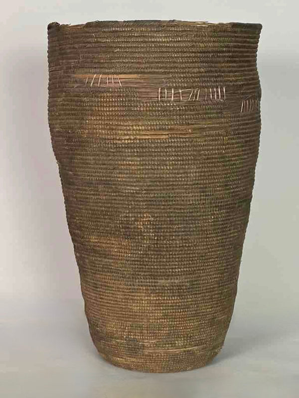 Tallest Very Tight Weave Vintage Tutsi Decor Basket - Rwanda