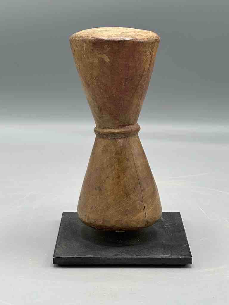 Very Old Used Baule Medicine Pestle, on Base - Ivory Coast