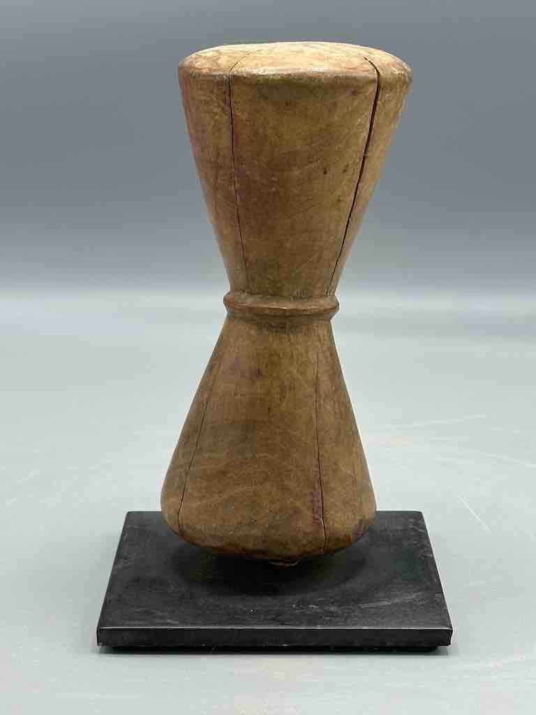 Very Old Used Baule Medicine Pestle, on Base - Ivory Coast